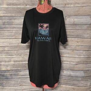 Pacific Hawaii Black Rash Guard